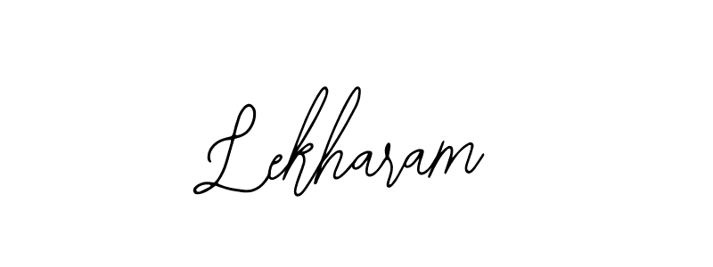 How to Draw Lekharam signature style? Bearetta-2O07w is a latest design signature styles for name Lekharam. Lekharam signature style 12 images and pictures png