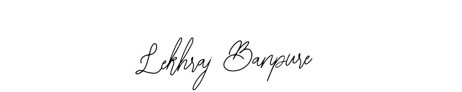 Create a beautiful signature design for name Lekhraj Banpure. With this signature (Bearetta-2O07w) fonts, you can make a handwritten signature for free. Lekhraj Banpure signature style 12 images and pictures png