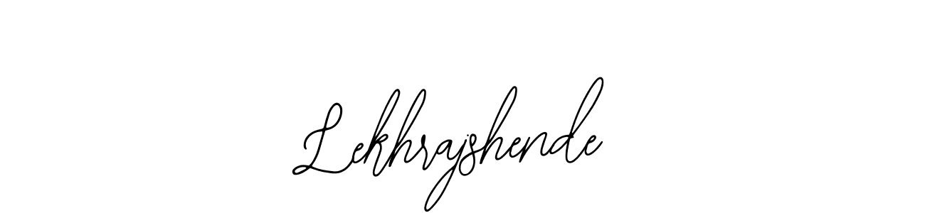Similarly Bearetta-2O07w is the best handwritten signature design. Signature creator online .You can use it as an online autograph creator for name Lekhrajshende. Lekhrajshende signature style 12 images and pictures png