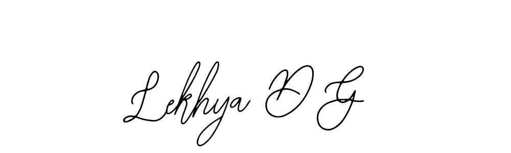 Also You can easily find your signature by using the search form. We will create Lekhya D G name handwritten signature images for you free of cost using Bearetta-2O07w sign style. Lekhya D G signature style 12 images and pictures png