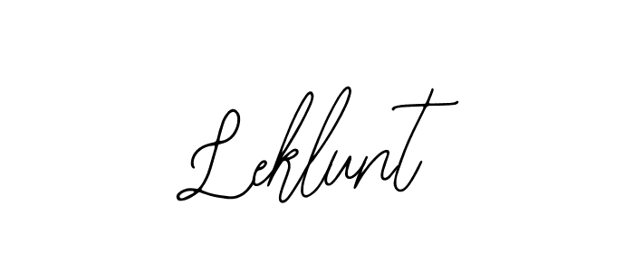 Make a beautiful signature design for name Leklunt. Use this online signature maker to create a handwritten signature for free. Leklunt signature style 12 images and pictures png