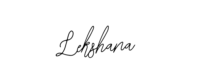 Also we have Lekshana name is the best signature style. Create professional handwritten signature collection using Bearetta-2O07w autograph style. Lekshana signature style 12 images and pictures png