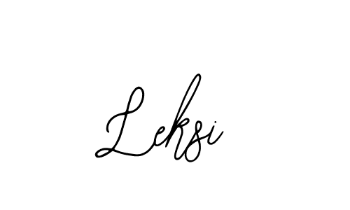 Use a signature maker to create a handwritten signature online. With this signature software, you can design (Bearetta-2O07w) your own signature for name Leksi. Leksi signature style 12 images and pictures png