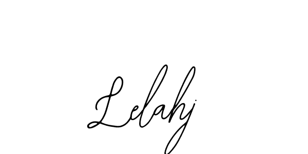 The best way (Bearetta-2O07w) to make a short signature is to pick only two or three words in your name. The name Lelahj include a total of six letters. For converting this name. Lelahj signature style 12 images and pictures png