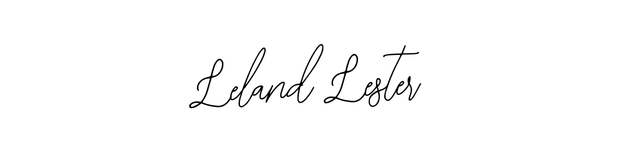 Also You can easily find your signature by using the search form. We will create Leland Lester name handwritten signature images for you free of cost using Bearetta-2O07w sign style. Leland Lester signature style 12 images and pictures png