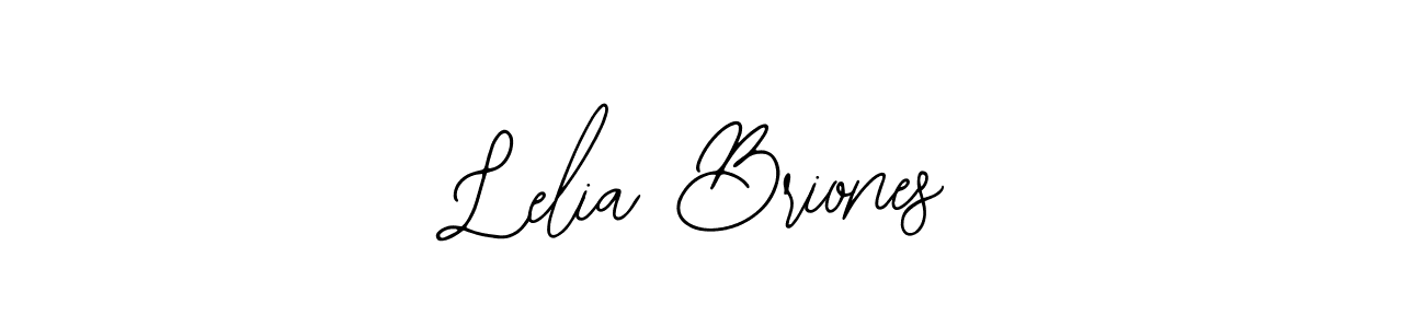 You should practise on your own different ways (Bearetta-2O07w) to write your name (Lelia Briones) in signature. don't let someone else do it for you. Lelia Briones signature style 12 images and pictures png