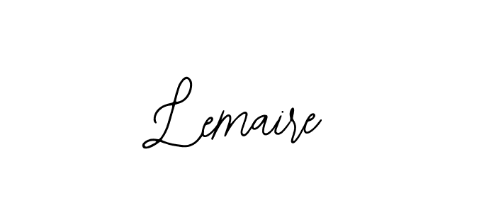 How to make Lemaire signature? Bearetta-2O07w is a professional autograph style. Create handwritten signature for Lemaire name. Lemaire signature style 12 images and pictures png