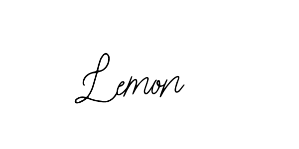 How to make Lemon  signature? Bearetta-2O07w is a professional autograph style. Create handwritten signature for Lemon  name. Lemon  signature style 12 images and pictures png