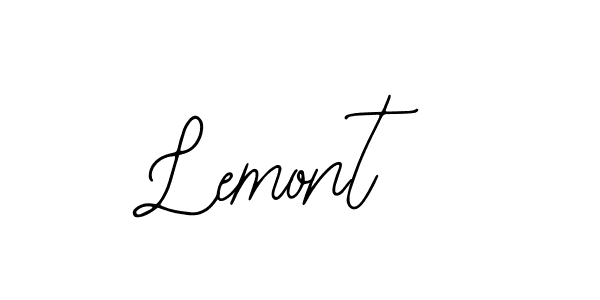 You should practise on your own different ways (Bearetta-2O07w) to write your name (Lemont) in signature. don't let someone else do it for you. Lemont signature style 12 images and pictures png