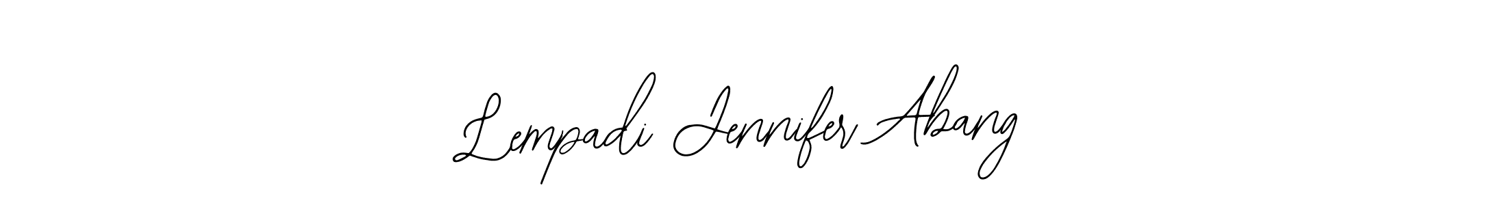 Once you've used our free online signature maker to create your best signature Bearetta-2O07w style, it's time to enjoy all of the benefits that Lempadi Jennifer Abang name signing documents. Lempadi Jennifer Abang signature style 12 images and pictures png