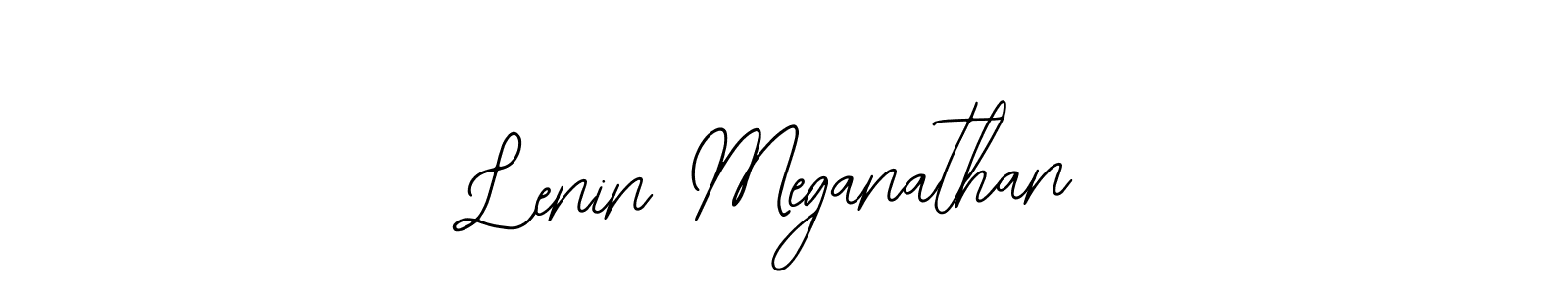 Also You can easily find your signature by using the search form. We will create Lenin Meganathan name handwritten signature images for you free of cost using Bearetta-2O07w sign style. Lenin Meganathan signature style 12 images and pictures png