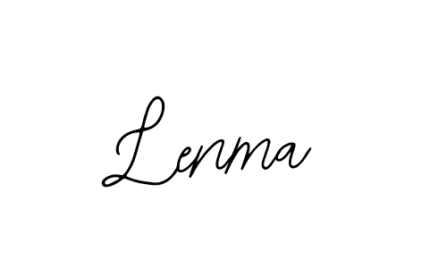Also we have Lenma name is the best signature style. Create professional handwritten signature collection using Bearetta-2O07w autograph style. Lenma signature style 12 images and pictures png