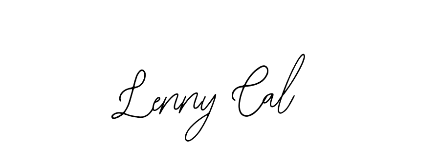 The best way (Bearetta-2O07w) to make a short signature is to pick only two or three words in your name. The name Lenny Cal include a total of six letters. For converting this name. Lenny Cal signature style 12 images and pictures png