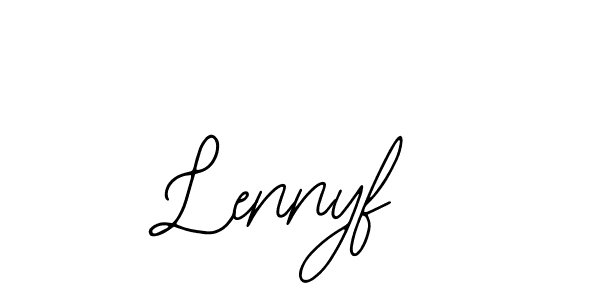 if you are searching for the best signature style for your name Lennyf. so please give up your signature search. here we have designed multiple signature styles  using Bearetta-2O07w. Lennyf signature style 12 images and pictures png