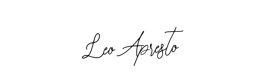 It looks lik you need a new signature style for name Leo Apresto. Design unique handwritten (Bearetta-2O07w) signature with our free signature maker in just a few clicks. Leo Apresto signature style 12 images and pictures png