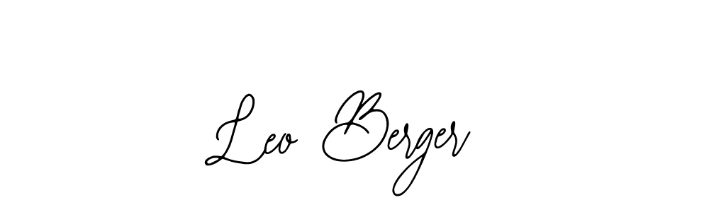 Leo Berger stylish signature style. Best Handwritten Sign (Bearetta-2O07w) for my name. Handwritten Signature Collection Ideas for my name Leo Berger. Leo Berger signature style 12 images and pictures png