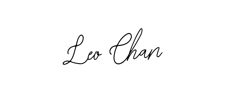 Also we have Leo Chan name is the best signature style. Create professional handwritten signature collection using Bearetta-2O07w autograph style. Leo Chan signature style 12 images and pictures png