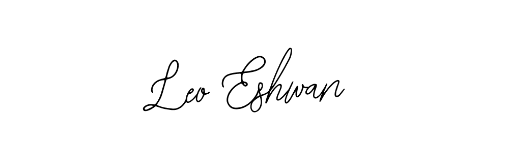 Make a short Leo Eshwan signature style. Manage your documents anywhere anytime using Bearetta-2O07w. Create and add eSignatures, submit forms, share and send files easily. Leo Eshwan signature style 12 images and pictures png