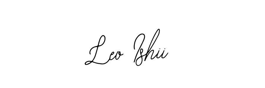 Best and Professional Signature Style for Leo Ishii. Bearetta-2O07w Best Signature Style Collection. Leo Ishii signature style 12 images and pictures png