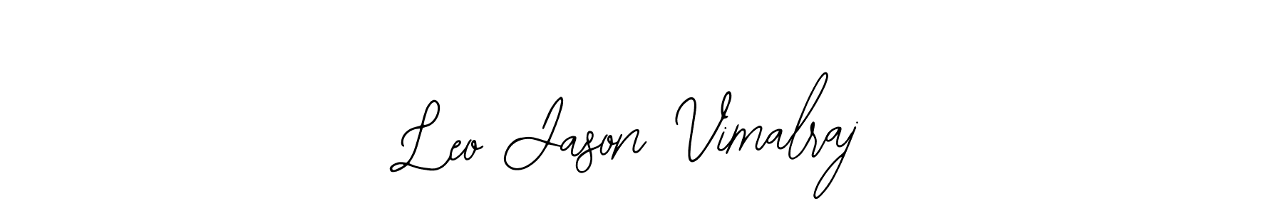 Leo Jason Vimalraj stylish signature style. Best Handwritten Sign (Bearetta-2O07w) for my name. Handwritten Signature Collection Ideas for my name Leo Jason Vimalraj. Leo Jason Vimalraj signature style 12 images and pictures png