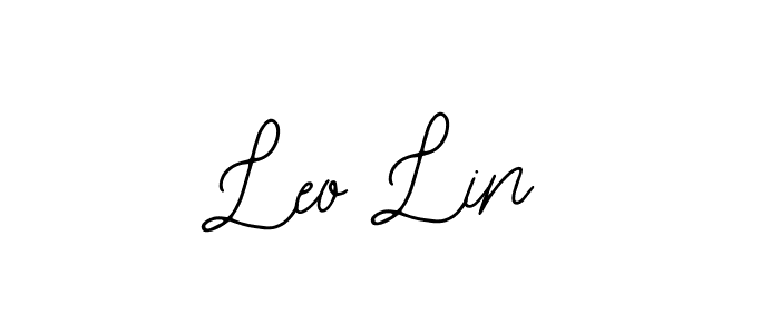 Similarly Bearetta-2O07w is the best handwritten signature design. Signature creator online .You can use it as an online autograph creator for name Leo Lin. Leo Lin signature style 12 images and pictures png