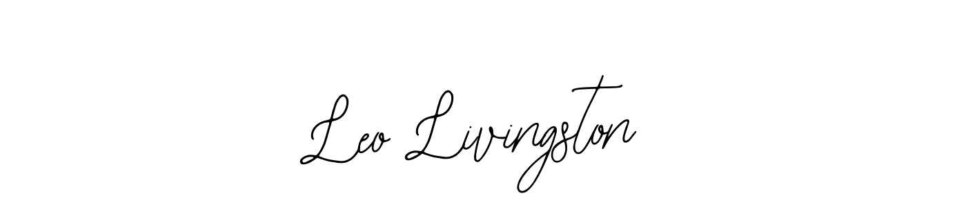 Similarly Bearetta-2O07w is the best handwritten signature design. Signature creator online .You can use it as an online autograph creator for name Leo Livingston. Leo Livingston signature style 12 images and pictures png