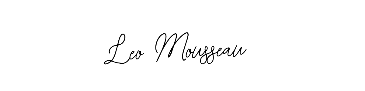 Design your own signature with our free online signature maker. With this signature software, you can create a handwritten (Bearetta-2O07w) signature for name Leo Mousseau. Leo Mousseau signature style 12 images and pictures png