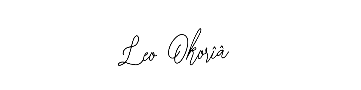 Once you've used our free online signature maker to create your best signature Bearetta-2O07w style, it's time to enjoy all of the benefits that Leo Okorîâ name signing documents. Leo Okorîâ signature style 12 images and pictures png