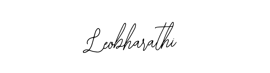 if you are searching for the best signature style for your name Leobharathi. so please give up your signature search. here we have designed multiple signature styles  using Bearetta-2O07w. Leobharathi signature style 12 images and pictures png