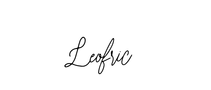 Use a signature maker to create a handwritten signature online. With this signature software, you can design (Bearetta-2O07w) your own signature for name Leofric. Leofric signature style 12 images and pictures png