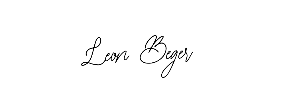 See photos of Leon Beger official signature by Spectra . Check more albums & portfolios. Read reviews & check more about Bearetta-2O07w font. Leon Beger signature style 12 images and pictures png