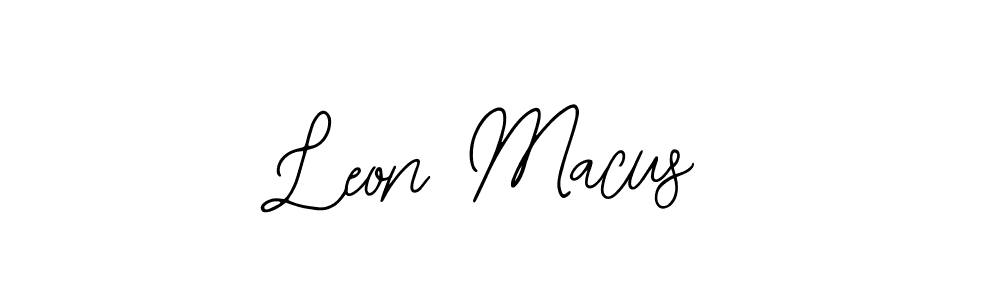 Make a short Leon Macus signature style. Manage your documents anywhere anytime using Bearetta-2O07w. Create and add eSignatures, submit forms, share and send files easily. Leon Macus signature style 12 images and pictures png