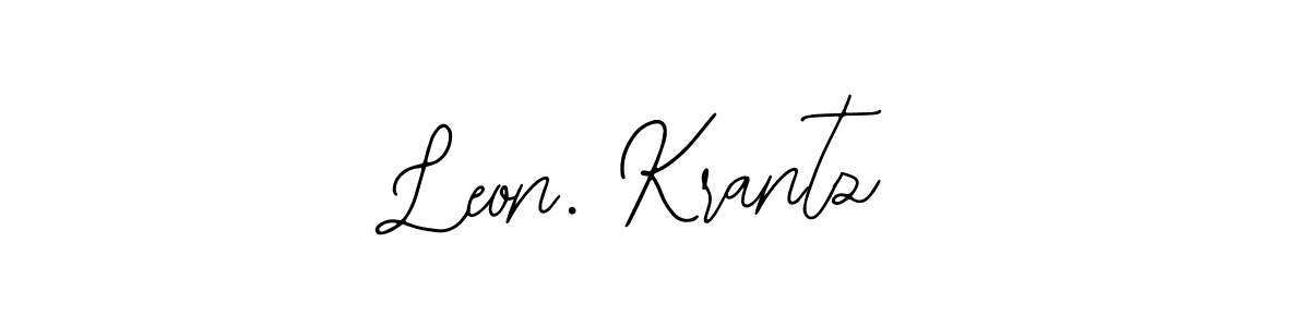 Make a beautiful signature design for name Leon. Krantz. With this signature (Bearetta-2O07w) style, you can create a handwritten signature for free. Leon. Krantz signature style 12 images and pictures png
