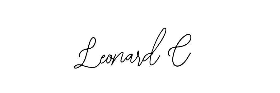 How to Draw Leonard C signature style? Bearetta-2O07w is a latest design signature styles for name Leonard C. Leonard C signature style 12 images and pictures png