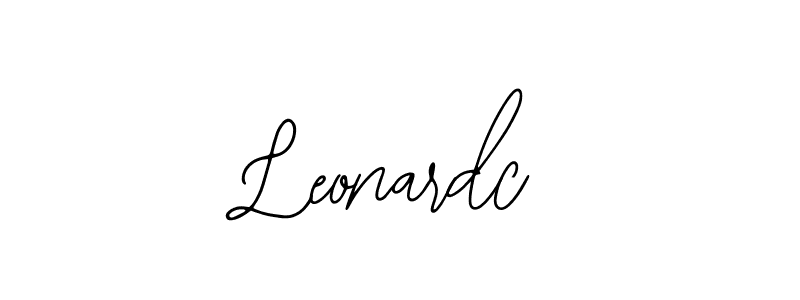 How to make Leonardc signature? Bearetta-2O07w is a professional autograph style. Create handwritten signature for Leonardc name. Leonardc signature style 12 images and pictures png