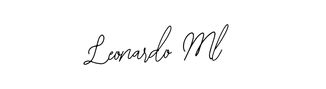 Also we have Leonardo Ml name is the best signature style. Create professional handwritten signature collection using Bearetta-2O07w autograph style. Leonardo Ml signature style 12 images and pictures png