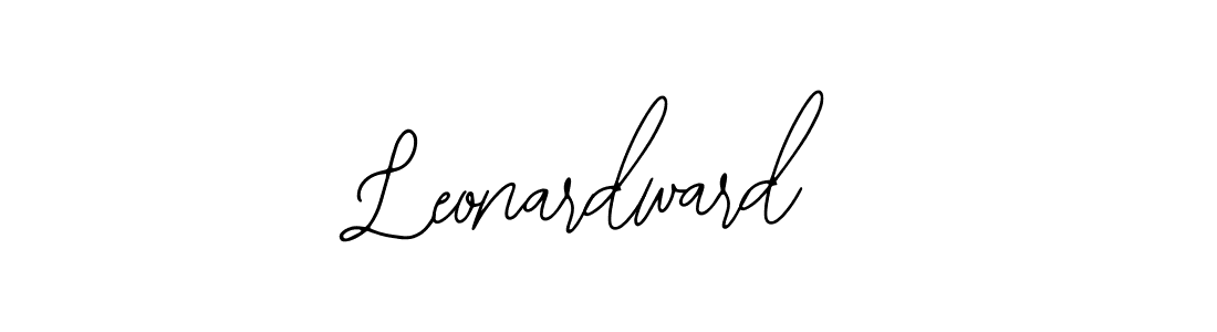 Leonardward stylish signature style. Best Handwritten Sign (Bearetta-2O07w) for my name. Handwritten Signature Collection Ideas for my name Leonardward. Leonardward signature style 12 images and pictures png