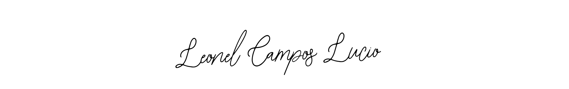 if you are searching for the best signature style for your name Leonel Campos Lucio. so please give up your signature search. here we have designed multiple signature styles  using Bearetta-2O07w. Leonel Campos Lucio signature style 12 images and pictures png