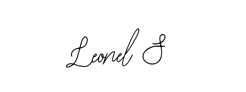 if you are searching for the best signature style for your name Leonel S. so please give up your signature search. here we have designed multiple signature styles  using Bearetta-2O07w. Leonel S signature style 12 images and pictures png