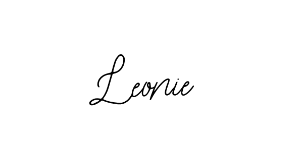 How to make Leonie name signature. Use Bearetta-2O07w style for creating short signs online. This is the latest handwritten sign. Leonie signature style 12 images and pictures png