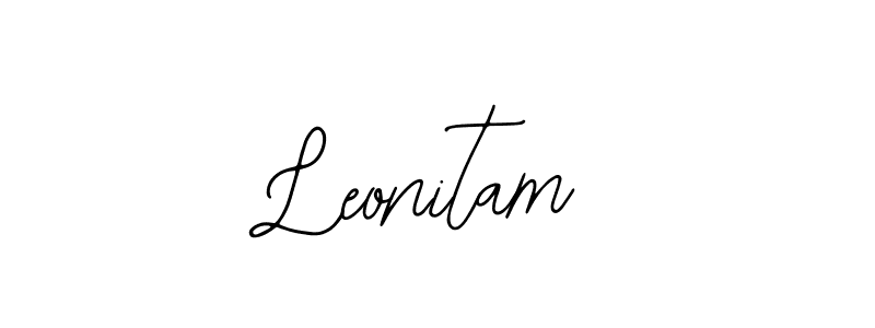 Also You can easily find your signature by using the search form. We will create Leonitam name handwritten signature images for you free of cost using Bearetta-2O07w sign style. Leonitam signature style 12 images and pictures png