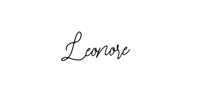 You should practise on your own different ways (Bearetta-2O07w) to write your name (Leonore) in signature. don't let someone else do it for you. Leonore signature style 12 images and pictures png