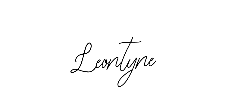 Design your own signature with our free online signature maker. With this signature software, you can create a handwritten (Bearetta-2O07w) signature for name Leontyne. Leontyne signature style 12 images and pictures png