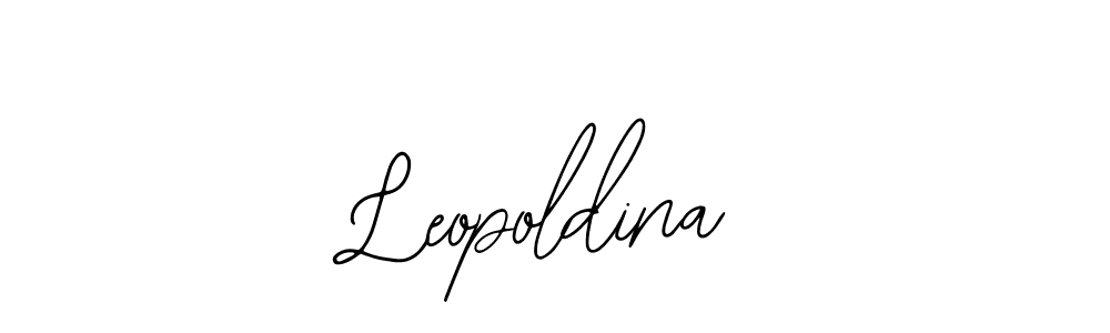 How to make Leopoldina signature? Bearetta-2O07w is a professional autograph style. Create handwritten signature for Leopoldina name. Leopoldina signature style 12 images and pictures png