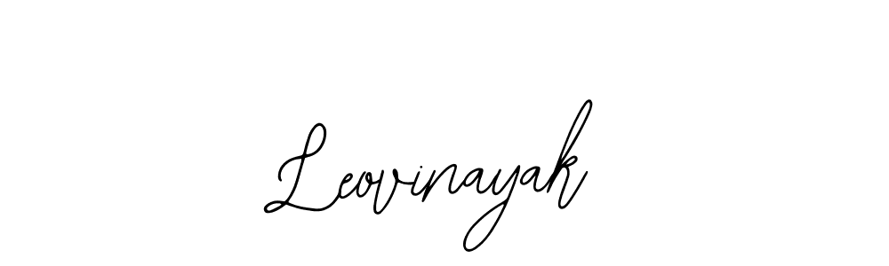 Bearetta-2O07w is a professional signature style that is perfect for those who want to add a touch of class to their signature. It is also a great choice for those who want to make their signature more unique. Get Leovinayak name to fancy signature for free. Leovinayak signature style 12 images and pictures png