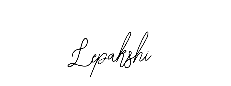 Design your own signature with our free online signature maker. With this signature software, you can create a handwritten (Bearetta-2O07w) signature for name Lepakshi. Lepakshi signature style 12 images and pictures png
