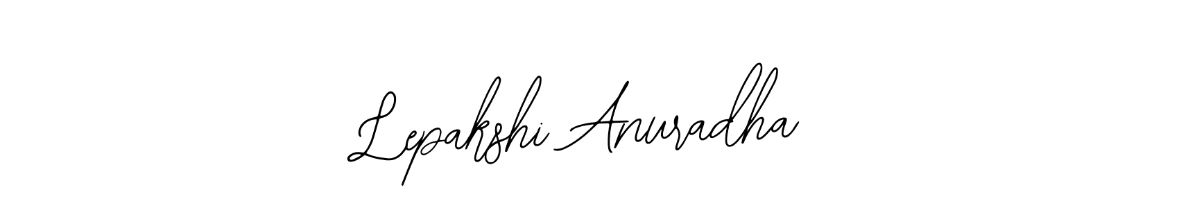 Create a beautiful signature design for name Lepakshi Anuradha. With this signature (Bearetta-2O07w) fonts, you can make a handwritten signature for free. Lepakshi Anuradha signature style 12 images and pictures png