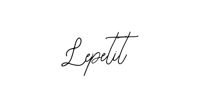 Also You can easily find your signature by using the search form. We will create Lepetit name handwritten signature images for you free of cost using Bearetta-2O07w sign style. Lepetit signature style 12 images and pictures png