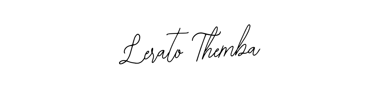 Make a short Lerato Themba signature style. Manage your documents anywhere anytime using Bearetta-2O07w. Create and add eSignatures, submit forms, share and send files easily. Lerato Themba signature style 12 images and pictures png