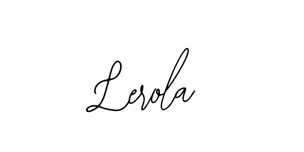 Design your own signature with our free online signature maker. With this signature software, you can create a handwritten (Bearetta-2O07w) signature for name Lerola. Lerola signature style 12 images and pictures png